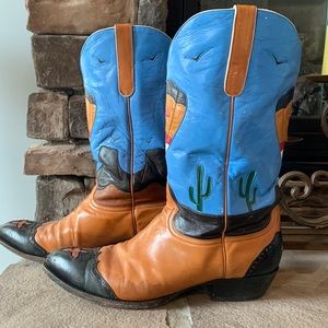 The Ole Gringo Brand cowboy boots, size 13